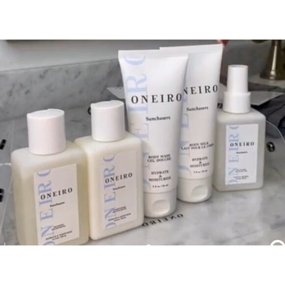 Oneiro Sunchasers Clean & Vegan Ready Go TSA Travel Complete Hair and Body Set - Picture 2 of 9